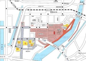 西大寺会陽　はだか祭り　臨時駐車場　周辺駐車場