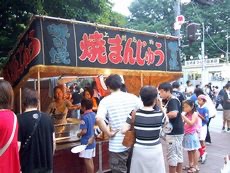 高崎祭り　群馬　焼きまんじゅう