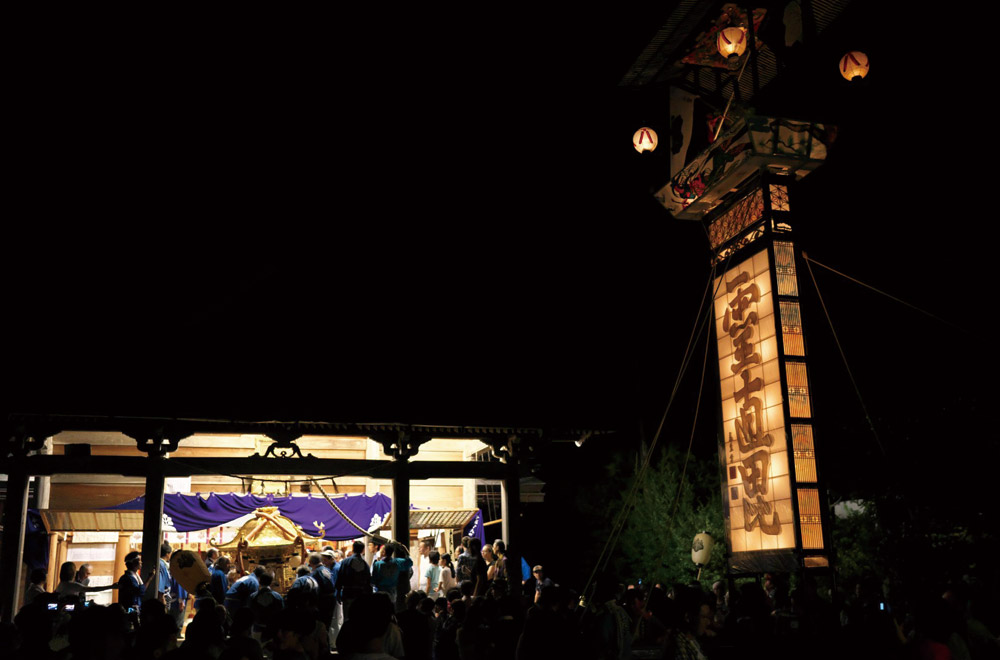 ろうそく　キリコ　新宮納涼祭