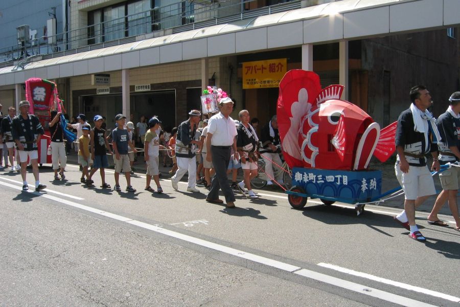 金魚台輪　新発田市