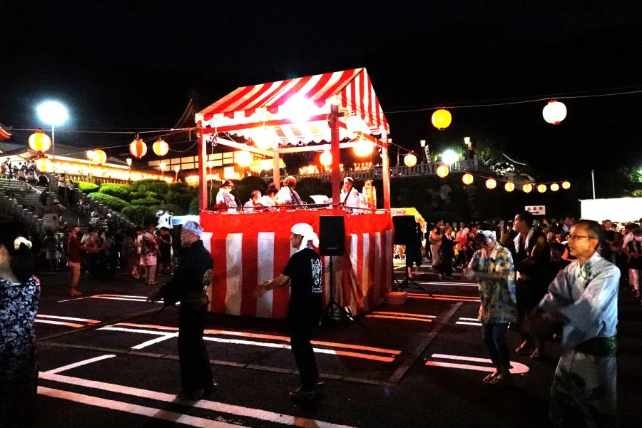 大龍寺　盆踊り