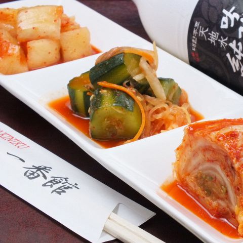 一番館　麻布十番　納涼まつり　キムチ