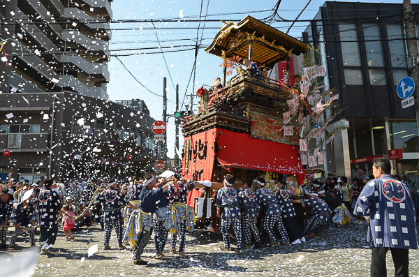 尾張横須賀まつり　見どころ　本町交差点
