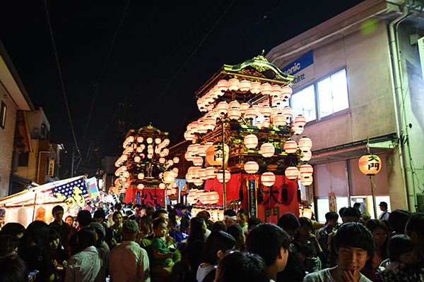 尾張横須賀まつり　見どころ　夜
