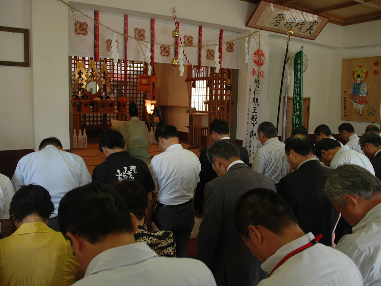 熊本県山都町　八朔祭　神事　七畝稲荷神社