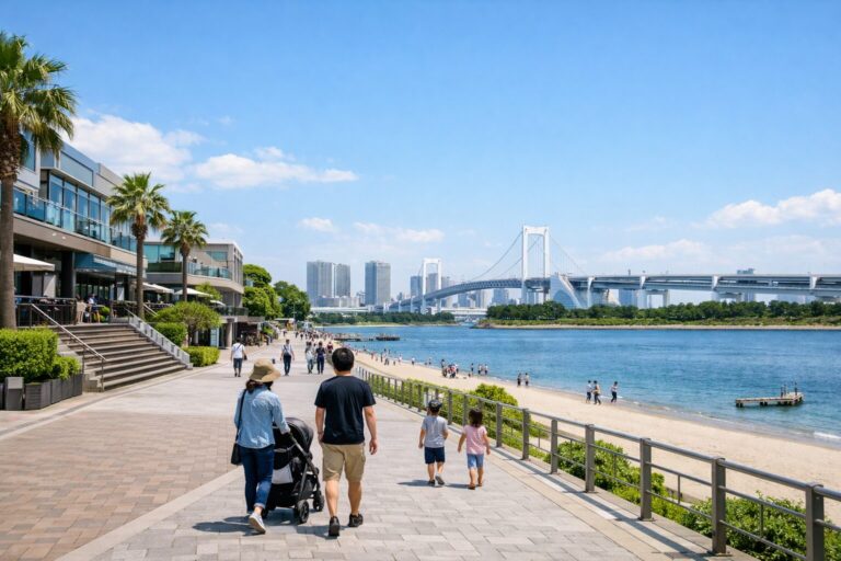 お台場 子供連れ総合ガイド｜0歳〜小学生の遊び場・無料スポット・雨の日モデルコース【2026】