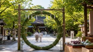 京都の夏越の祓2026｜茅の輪くぐりができる神社と水無月の楽しみ方